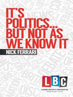 cover image of It's Politics... But Not As We Know It